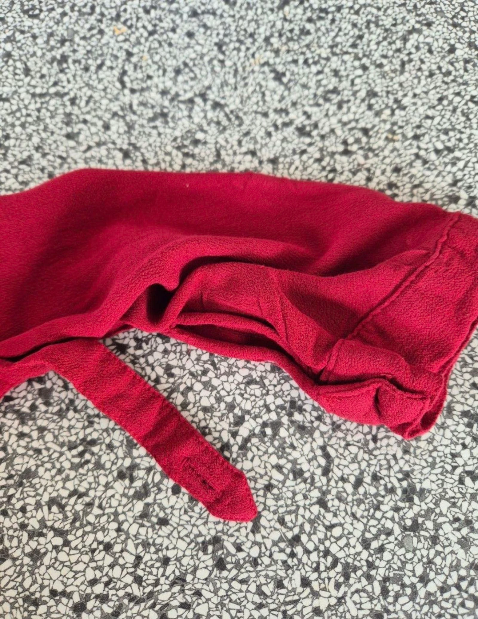 H&M Blouse Divisée Rouge / Haut Ajusté - Taille 36 (S) – photo 10